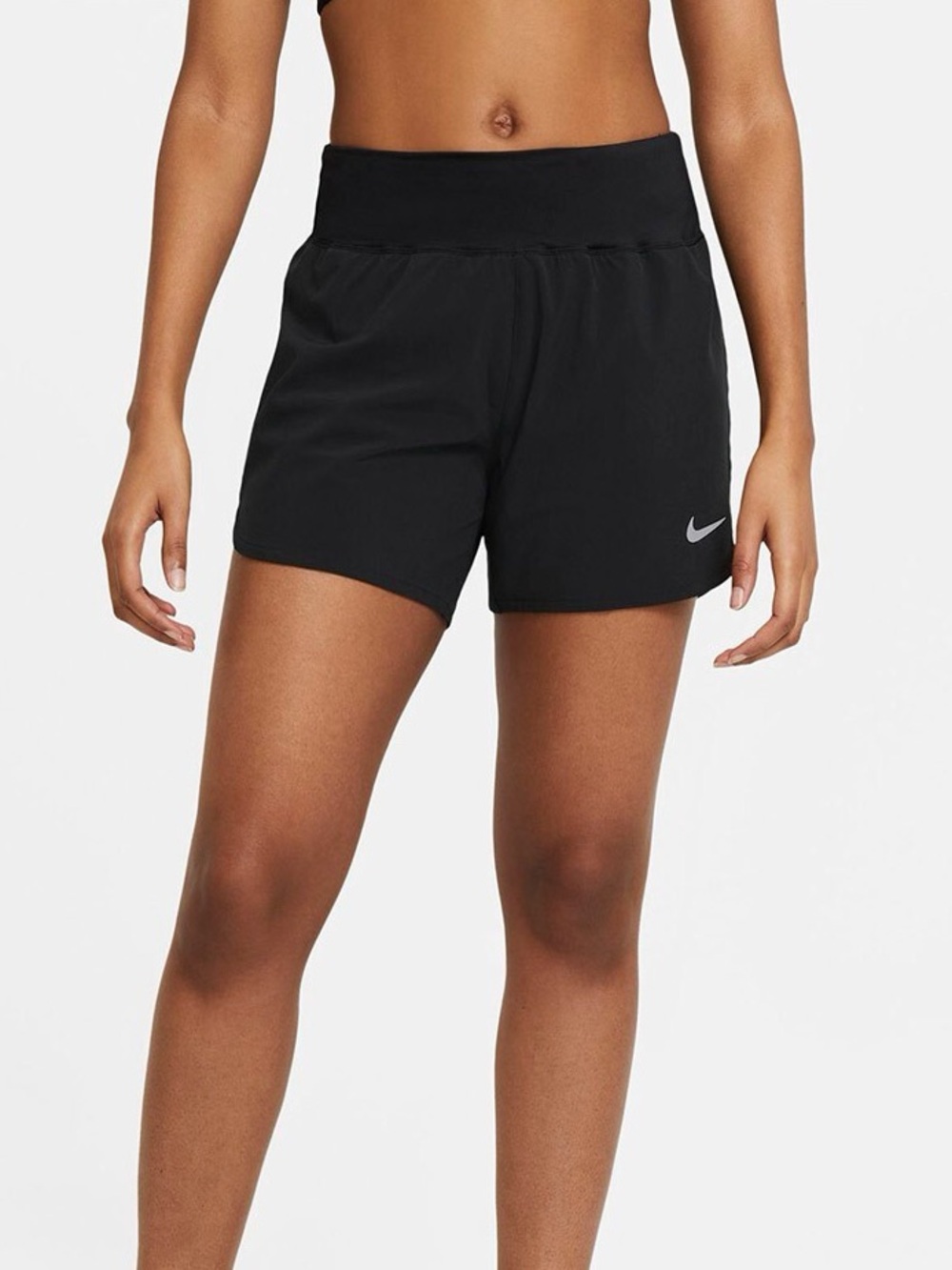 Nike Women’s Dri-FIT Flex Eclipse 5” Running Shorts in Black